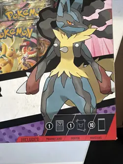 Pokemon Prem. Poster Collection Mega Lucario Ascended Heroes Box - Image 5