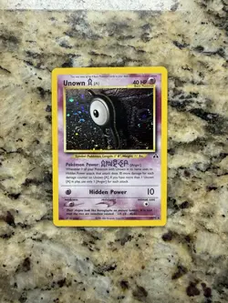 Pokemon TCG Neo Discovery Unknown A 14/75 MP - Image 1