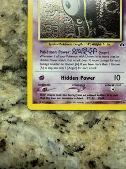 Pokemon TCG Neo Discovery Unknown A 14/75 MP - Image 4