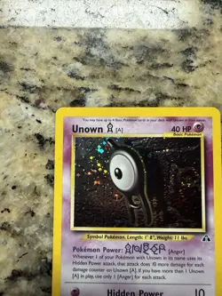 Pokemon TCG Neo Discovery Unknown A 14/75 MP - Image 5