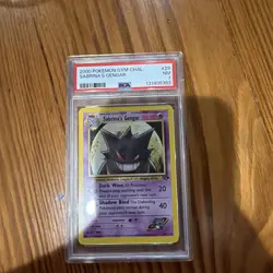 2000 POKEMON GYM CHALLENGE #29 SABRINA'S GENGAR PSA 7 - Image 1