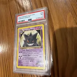 2000 POKEMON GYM CHALLENGE #29 SABRINA'S GENGAR PSA 7 - Image 2