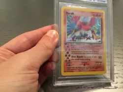 Pokemon BGS 9 Ho-Oh 1st Edition Holo With Swirl Neo Revelation 7/64 Pop 75 - Image 3