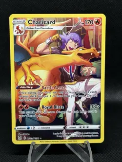 Charizard 2022 Pokemon Sword & Shield Lost Origin #TG03/TG30 Trainer Gallery - Image 1