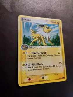 Pokemon TCG Jolteon 3/17 Rare Holo Pop Series 3 - Image 2