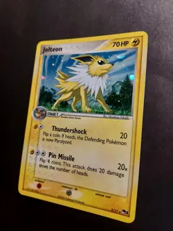 Pokemon TCG Jolteon 3/17 Rare Holo Pop Series 3 - Image 3