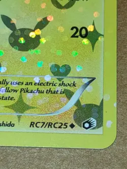 Pokemon B&W Legendary Treasures: Radiant Collection Holo RC7/RC25 "Pikachu" NM-M - Image 2