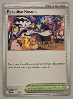 Pokemon World Championship 2025 Indonesian Paradise Resort SV-P Anaheim Promo - Image 1