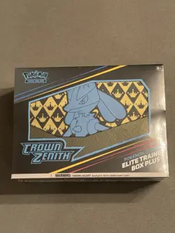 Pokemon Center Exclusive Crown Zenith ETB Elite Trainer Box Plus New Sealed - Image 1