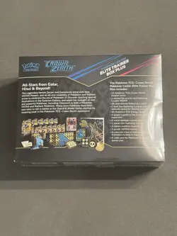Pokemon Center Exclusive Crown Zenith ETB Elite Trainer Box Plus New Sealed - Image 2