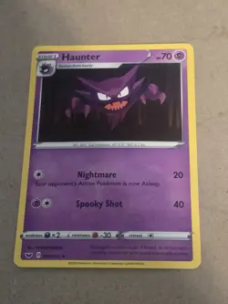 Haunter - Pokemon TCG Sword & Shield Base 084/202 [Uncommon] - Image 1