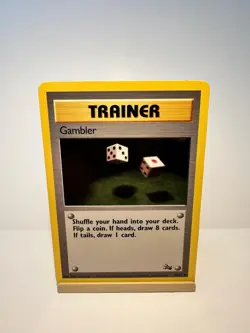 Gambler 60/62 Common Fossil Pokemon Unlimited Near Mint - Image 1