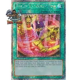 Yugioh! 1x Pot of Extravagance RA04-EN093 Quarter Century Secret Rare 1st Ed NM - Image 1