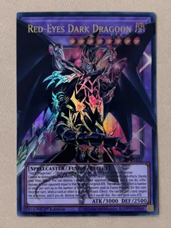 Red-Eyes Dark Dragoon RA05-EN141 Ultra Rare 1st Ed OVERFRAME - Image 1