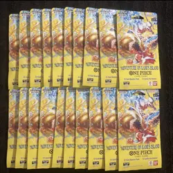 20x One Piece OP15 EB04 Adventure on Kami's Island Sleeved Booster Packs Lot - Image 1