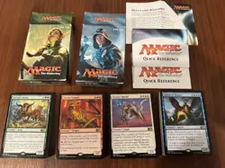 MTG Magic The Gathering 2017 Welcome Decks Four Colors: Red Green Blue White - Image 1