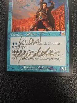 SIGNED BY KAI BUDDE Magic MTG: Voidmage Prodigy Onslaught #120/350 MP - Image 3