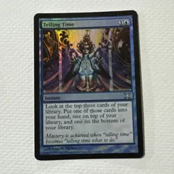 Telling Time FOIL - Magic the Gathering MtG - 10th Edition - NM/LP - Image 1