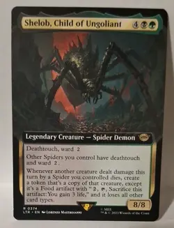 MTG Shelob, Child of Ungoliant x1 Regular LotR NM/PFresh! - Image 1