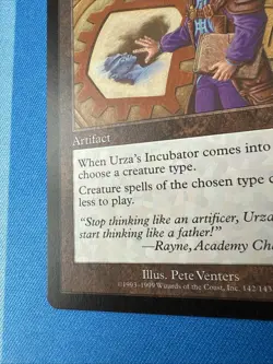 Urza's Incubator Urza's Destiny Regular LP 1999 - Image 4
