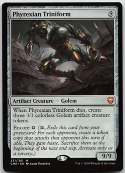 Phyrexian Triniform Commander Legends 331 NM M - Image 1