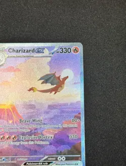 Pokemon TCG Charizard ex 199/165 Scarlet & Violet 151 English SIR - Image 3