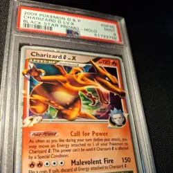 2009 POKEMON DIAMOND & PEARL BLACK STAR PROMO HOLO #DP45 CHARIZARD G LV.X PSA 9 - Image 3