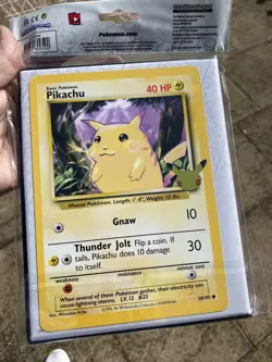 Pokemon 25th Anniversary First Partner Collector Binder Jumbo Pikachu-UK Seller - Image 2