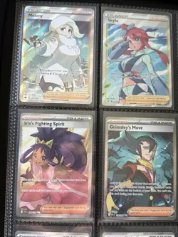 16 Card Full Art Trainer Supporter Lot Pokemon TCG Bundle Deal Collection MINT - Image 3