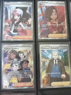 16 Card Full Art Trainer Supporter Lot Pokemon TCG Bundle Deal Collection MINT - Image 5