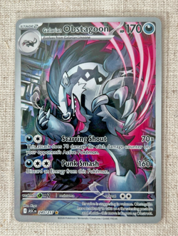 Galarian Obstagoon 245/217 Me: Ascended Heroes Full Art Holo Pokemon TCG - Image 1