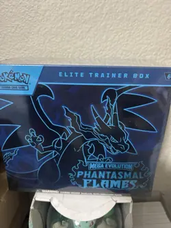 Pokemon TCG: Phantasmal Flames Factory Sealed Elite Trainer Box - Image 1