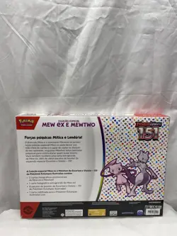 Pokemon Mew Ex & Mewtwo Box Set Scarlet & Violet 151 Portuguese Sealed New - Image 2