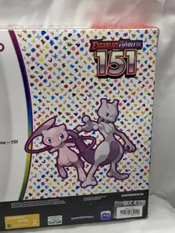 Pokemon Mew Ex & Mewtwo Box Set Scarlet & Violet 151 Portuguese Sealed New - Image 5