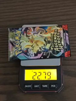 VERY HEAVY! 22.79-22.80g Pokemon Ascended Heroes Booster Pack (SEALED) - Image 1