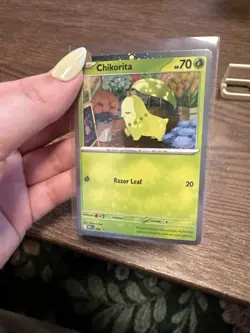 Chikorita MEP 069 - NM Pokemon Mega Evolution Perfect Order Holo Promo - Image 1