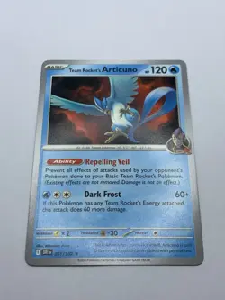 Team Rocket's Articuno 051/182 - Destined Rivals - Non-Holo Rare Deck Exclusive - Image 2