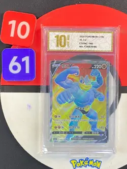 Pokemon TCG S-Chinese Machamp CS5bC 140/128 SR Grade10 - Image 1