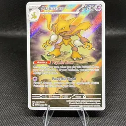 Alakazam 009 Mega Evolution ETB Promo Holo Pokemon TCG - Image 1