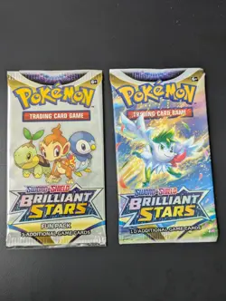 Pokemon Brilliant Stars Booster Pack + Fun Pack, Brand New & Sealed - Image 1