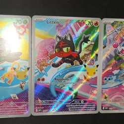 Primi Compagni Di Avventura Trio Alola Pokemon 30th Anniversary ITA NM - Image 3