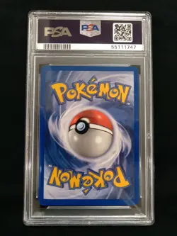 Graded PSA 8 EEVEE #55 2000 Pokemon Rocket 1ST EDITION NM - MT - Image 3