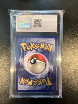 CGC Near Mint 7.5 + Mewtwo #3 Black Star Promo 1999 WB Movie Gold Stamp Pokemon - Image 2