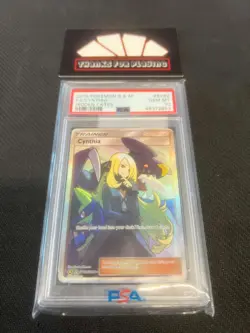 2019 POKEMON SUN & MOON HIDDEN FATES #SV82 FULL ART/CYNTHIA PSA 10 - Image 1