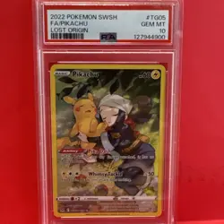 Pokemon Pikachu Full Art TG05 2022 Lost Origin Trainer Gallery PSA 10 GEM MINT - Image 4