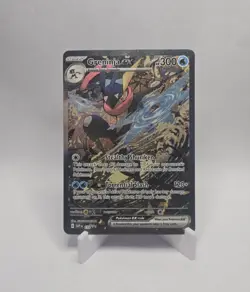 🔥 Greninja EX #132 SV Black Star Promo SIR Pokemon TCG Shrouded Fable Alt Art - Image 1