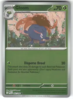 POKEMON GLOOM 002/094 COMMON PHANTASMAL FLAMES REVERSE HOLO NM - Image 1