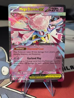 Mega Diancie EX 41/94 Phantasmal Flames Pokemon TCG NM - Image 1