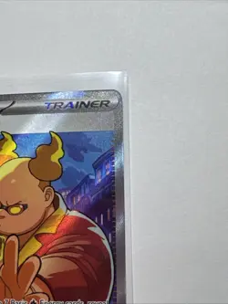 Pokemon Phantasmal Flames Firebreather 119/094 Full Art Trainer Ultra Rare - Image 3