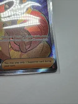 Pokemon Phantasmal Flames Firebreather 119/094 Full Art Trainer Ultra Rare - Image 4